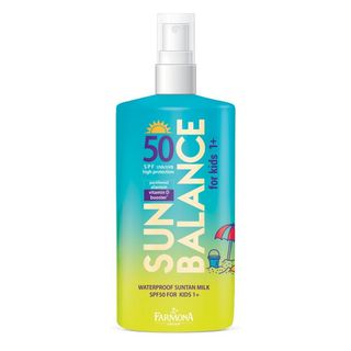 ფარმონა მზის დამცავი რძე 4425 Sun balanace ბავშვებისთვის 1 წლიდან SPF50 150მლ *