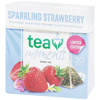 TEA MOMENTS Ceai, Căpșuni spumante 20pyr