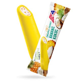 Морозиво ескімо "Ананас-кокос" 80г