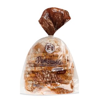 Хліб Кулиничі "Домашній на заквасці" (половинка, нарізана) 450г