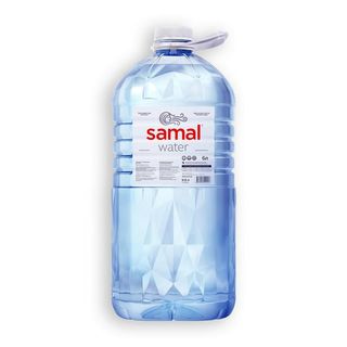 Samal, Вода Samal 6Л Негазированная, шт, ШК: 4870207510017