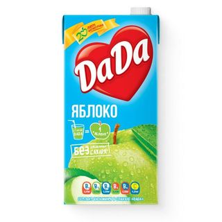 Сок Da-Da Da-Da 193Л Зеленое Яблоко