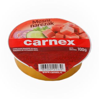 Mesni Narezak U Aluminijskoj Foliji 100G Carnex (53158)