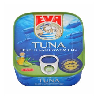 Eva Tunj Fileti U Maslinovom Ulju 100 G (13555)