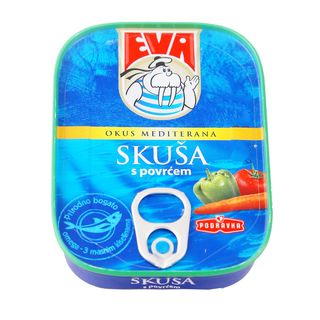 Eva Skuša Sa Povrćem 100 G (13567)
