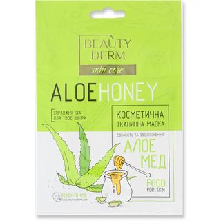 BEAUTYDERM sheet maska za lice aloe-honey 25 ML