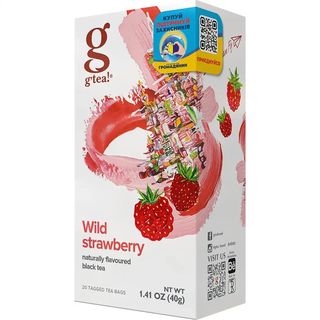 Чай Грейс чорний з суницею 20х2 г