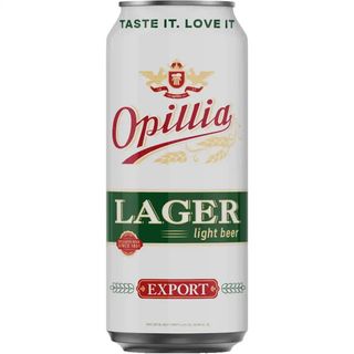 Пиво "Опілля Export Lager" 0,5л 4,4% ж/б (Україна, ТМ "Приватна броварня Опілля")