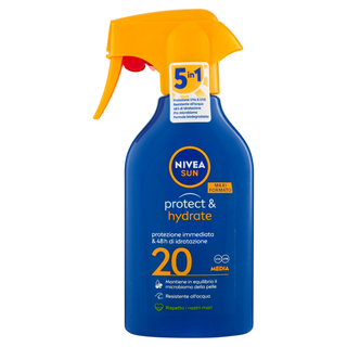 Nivea Sun Latte Solare Trigger, Protect & Hydrate Spf 20 270ml 98328 - 000003964