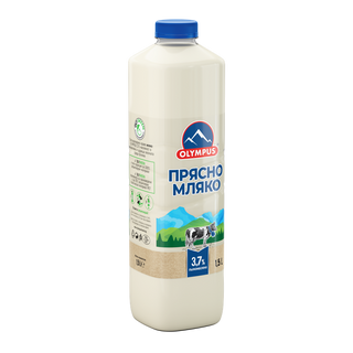 Olympus Прясно мляко 3,7% 1,5 л \ 00095771