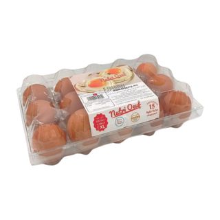 Oeufs Gros Calibre Ovocorp Boite de 15 unités