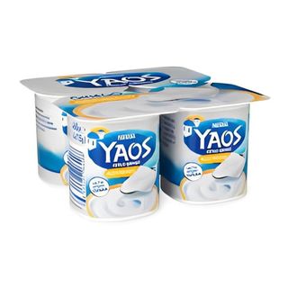 Yaourt Grec Nature Sucré Yaos Nestlé 4x110g