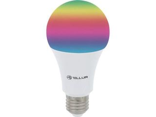 Bec Inteligent Led E27 Tellur Wireless 10W 1000Lm Lumina Alba Rece/Calda Rgb Reglabil Reglabil Compatibil Ios/Android
