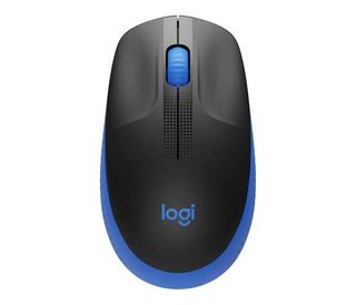 Miš Logitech M190 Wireless Blue Full Size Curve Design