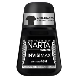 Déodorant invisimax anti-traces blanches et jaunes 50ml - NARTA HOMME