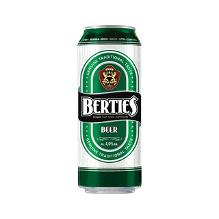 Pivo svetlo Berties 0.5l