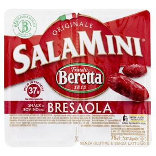 Fratelli Beretta Salamini Snack Di Bovino Con Bresaola 2 X 37,5 G - 156912