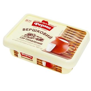 Сир плавлений 160 г Ферма Вершковий 60% п/ванночка