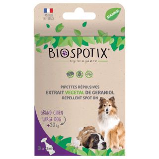 Biospotix Pipettes Répulsives Grand Chien