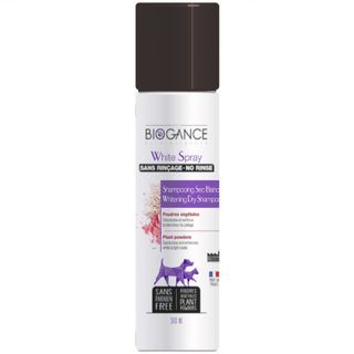 Biogance Shampoing Sec Blancheur Poudres Végétales Chat - Chien 300ml