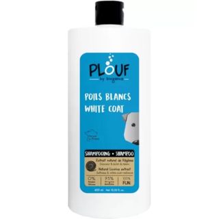Plouf Shampooing Poils Blancs Extrait Naturel Réglisse Chat - Chien 400ml