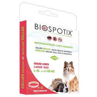 Biospotix ყელის საყელო დიდი ძაღლისთვის