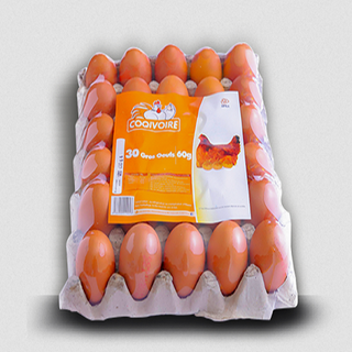 Œufs Plat De 30 Coq 60G