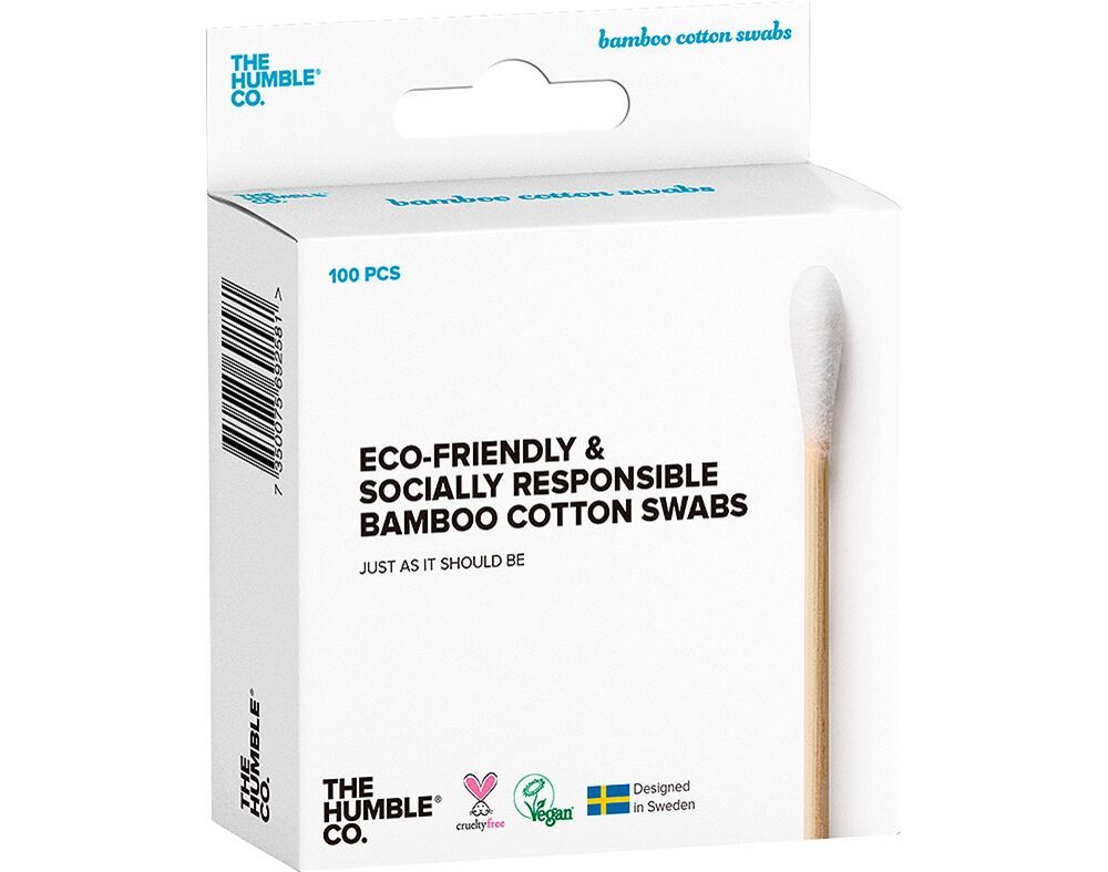 Cotonetes Bambu Branco THE HUMBLE CO 100un