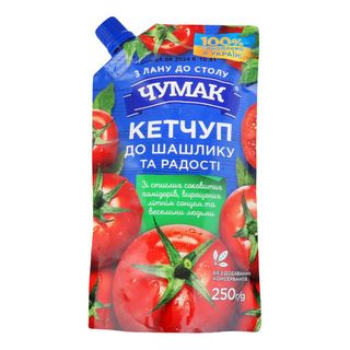 Ketchup para Shashlik Chumak, 250g