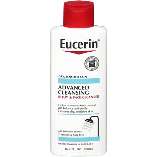 Eucerin Advanced Cleansing Fragrance-Free Cleanser, 500Ml