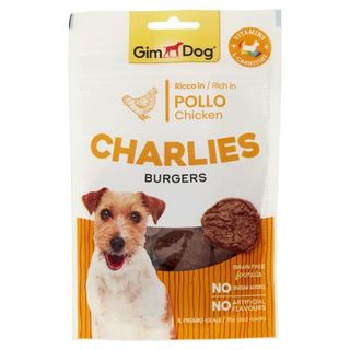 GimDog Charlies Poulet Burgers, 70g