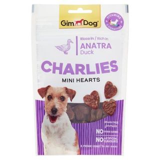 GimDog Charlies Mini Hearts Duck, 70g