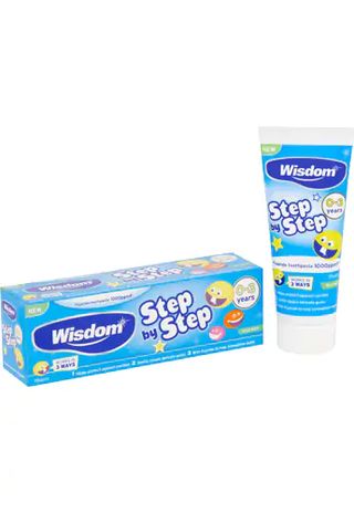 Wisdom Step-by-Step Fluoride-Free Toothpaste