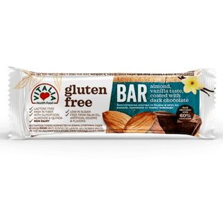 Vitalia Gluten Free Bar Almond Vanilla & Dark Chocolate Coated 35g