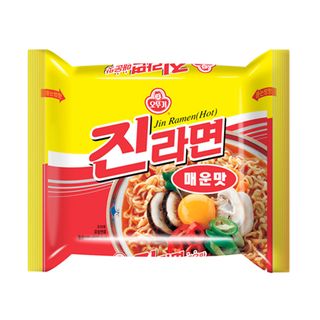 Острые Лапша с Джином Ottogi, 120 г.