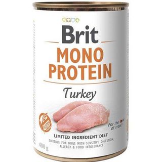 Wilgotna karma dla psów Brit Mono Protein indyk, 400 g