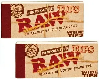 RAW Perforated Cardboard Rolling Filters