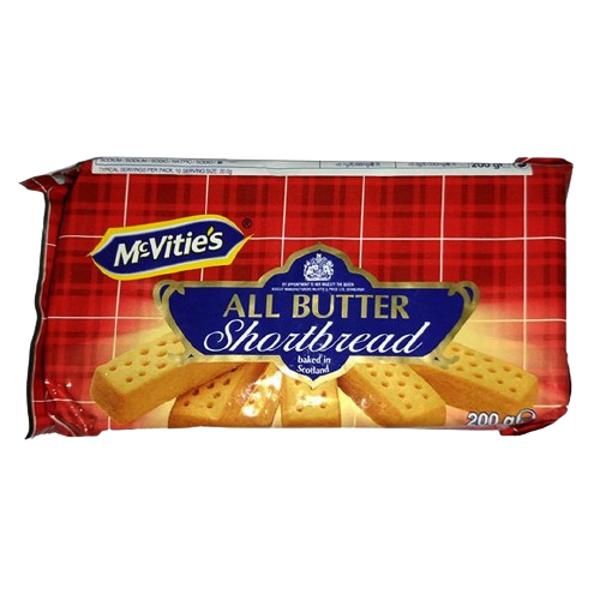 Mcvitie'S All Butter Shortbread 200G