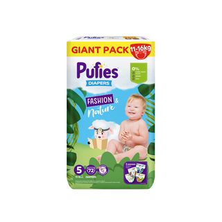 Pufies pelene sensitive GP 5 junior 11-16kg 72kom ,A091654