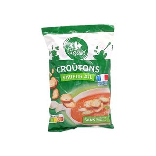 Carrefour კლასიკური ნივრის არომატიანი კრუტონები 90 გ