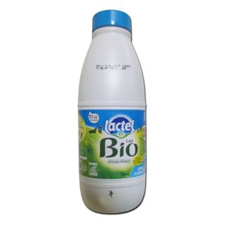 Lactel Lait Uht Demi Ecrémé Bio 1L