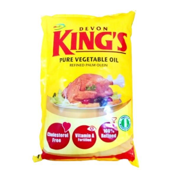 Devon Kings Purevegetable Oil Sachet 1L