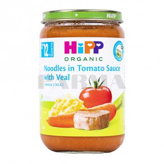 Kašica mesna-tjestenina u paradajz sosu sa teletinom 220g