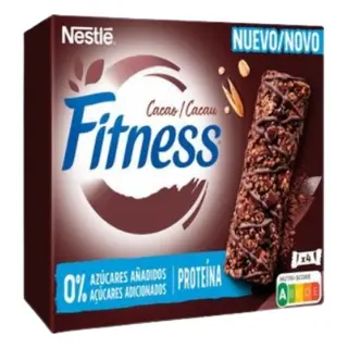 Fitness Barras Proteicas de Cacau sem Açúcar 80g (4un)
