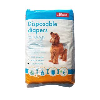 Les Filous Fraldas para Cão Tamanho L embalagem 10 unidades - 49514601324