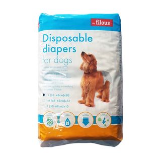 Les Filous Fraldas para Cão Tamanho S embalagem 20 unidades - 49514601308
