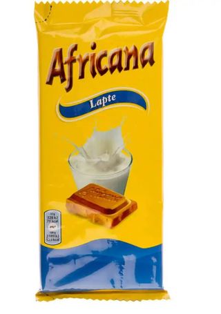Ciocolata cu lapte Africana, 80 g