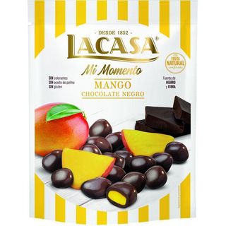 Mi Momento Mango Chocolate Negro Lacasa, Doypack 115 G