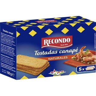Tostadas Para Canapés Recondo 100 G.