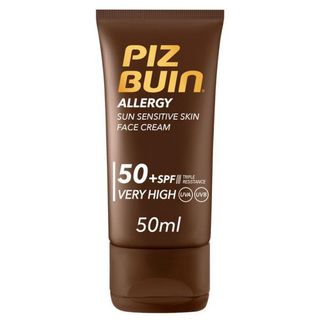 Piz Buin Allergy FPS50+ Creme Facial Pele Sensível ao Sol 50ml
